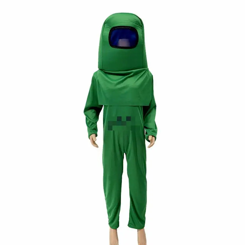 Kids Party Games - 新 2022 クルーメイト詐欺師キッズ子供アニメゲームコスプレ衣装ハロウィンパーティースーツジャンプスーツ