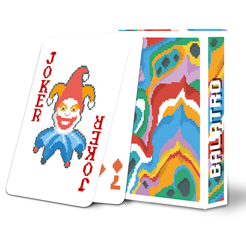 Party Games Classic - クラシック バラトロ ジョーカー ポーカーカードセット 漫画 キッズ