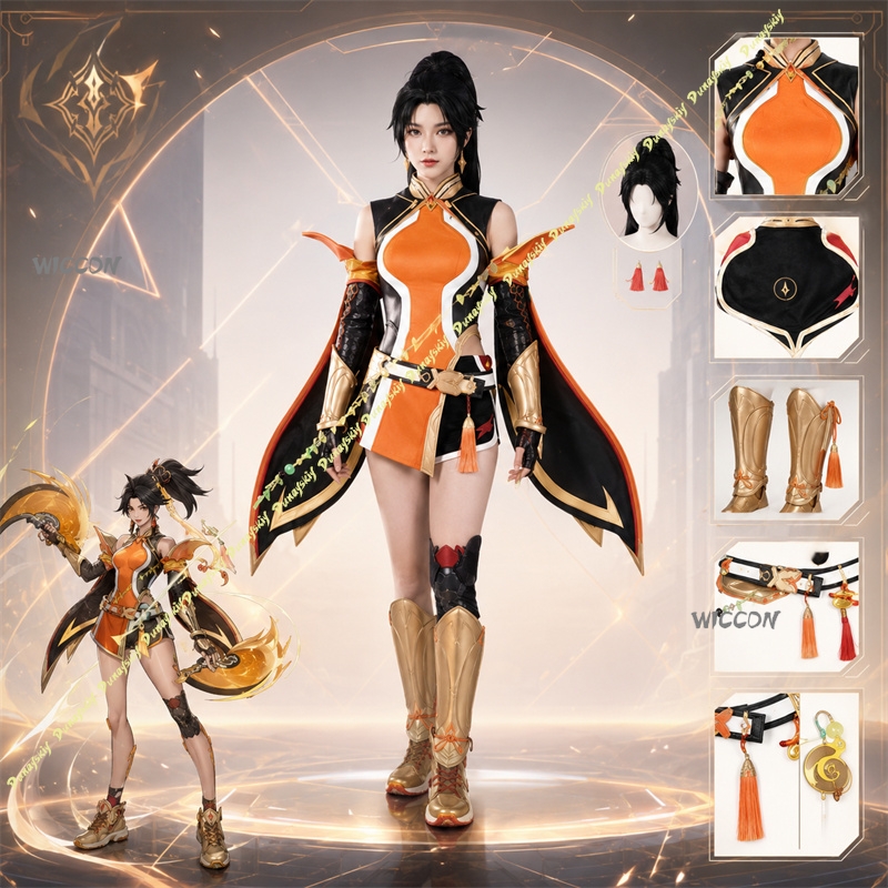 Party Games Classic - Ove Atch Anran Ye クラシックスキンコスプレ衣装ハロウィンカーニバルパーティーコスプレ高品質衣類コスチュームフルセットハロウィン