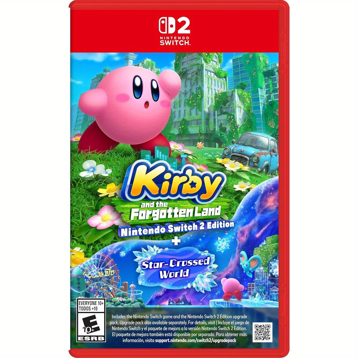Party Games Nintendo Switch 2 - カービィと忘れられた土地 + スタークロスドワールド 物理ビデオゲームカード（ニンテンドースイッチ2版）-香港版