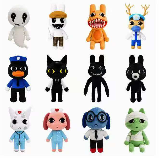 Party Games Easter - ホラー動物病院ブルードッグペンギンバニーぬいぐるみかわいいぬいぐるみゲーム周辺機器コレクタブルソフトトイギフト