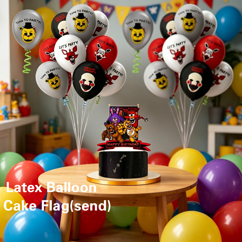 FNAF フレディゲームファミリーテーマ集会装飾ハッピーバー - Party Games Easter のレビューと価格