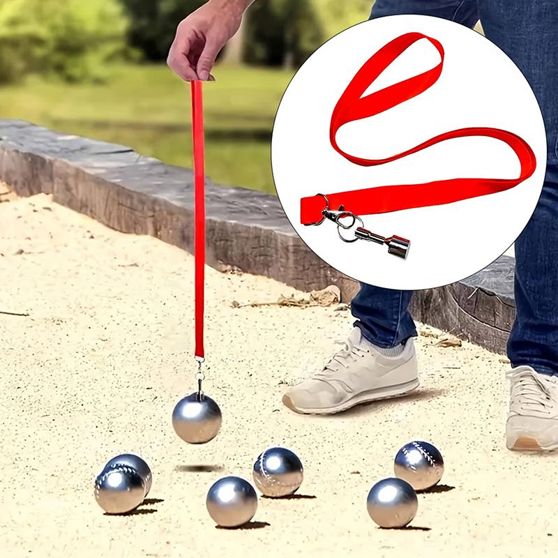 新しい磁気ボール投げ拾い器、ポータブルボッチボール拾い器、芝 - Bocce Ball Lawn のレビューと価格