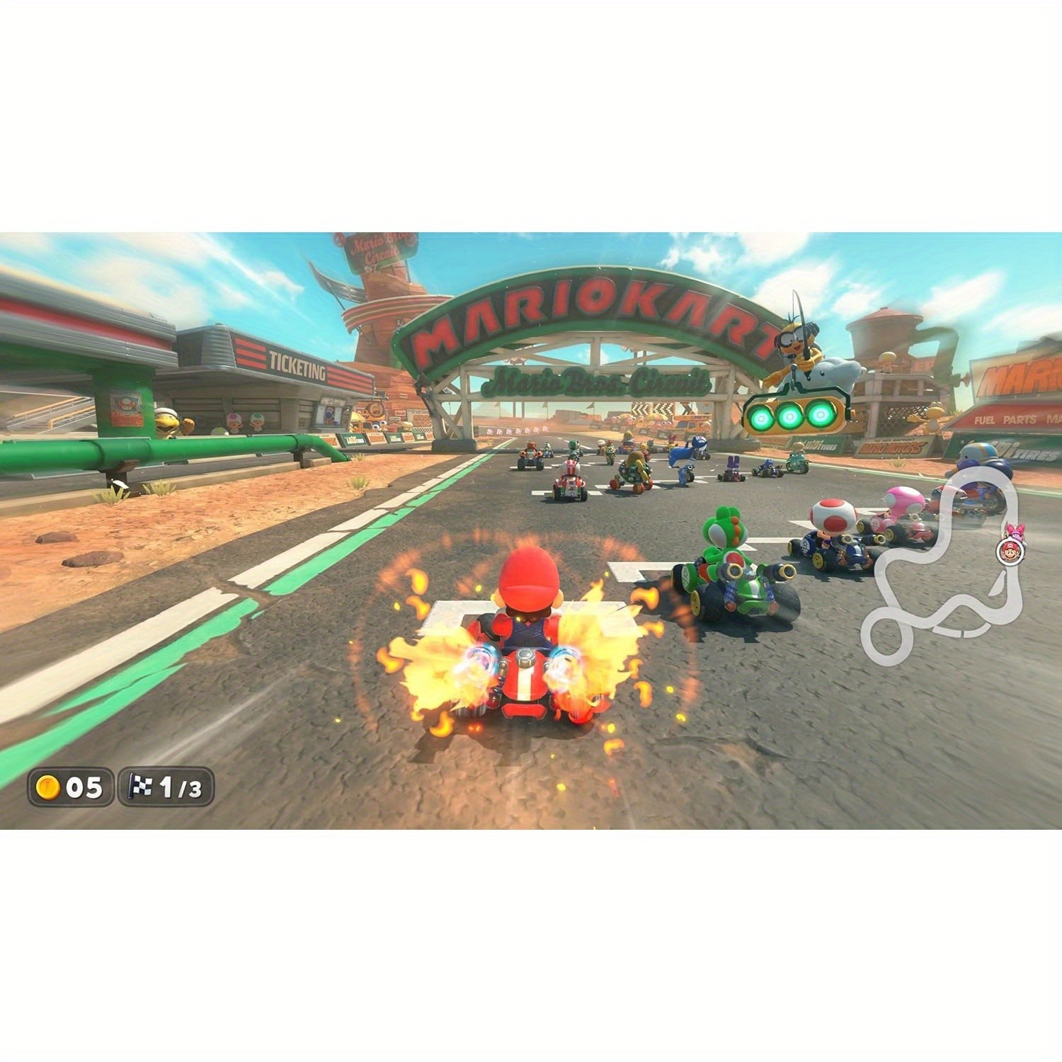 マリオカートワールド フィジカルビデオゲームカード (ニンテ - Party Games Nintendo Switch 2 のレビューと価格