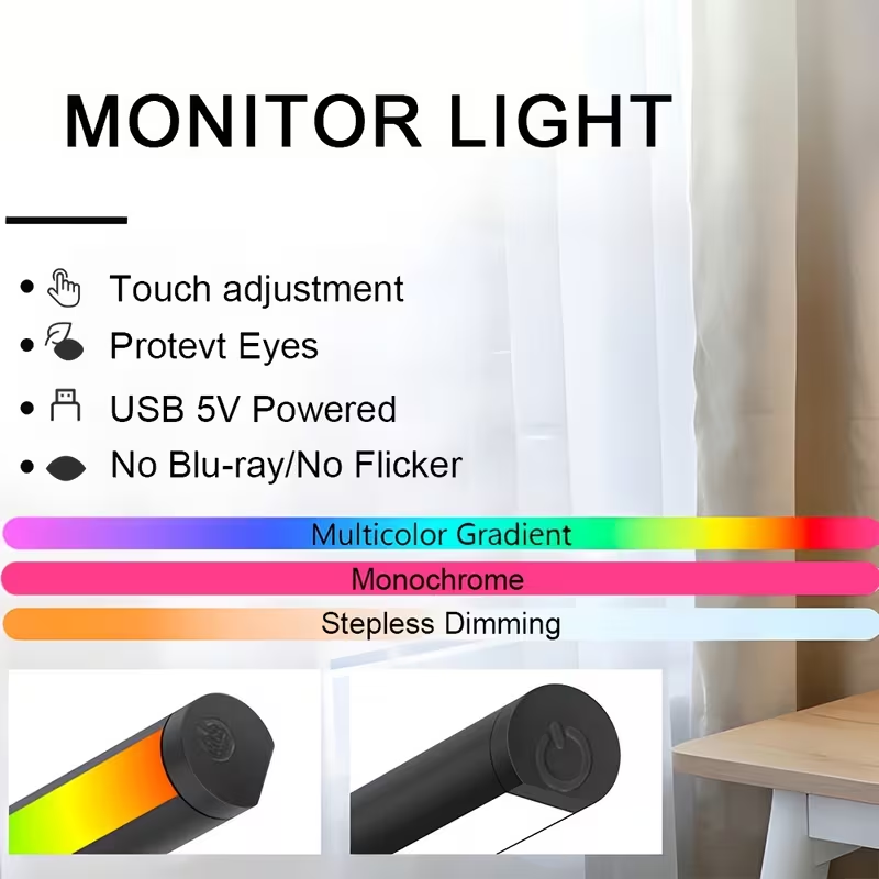 5V USB LEDスクリーン吊り下げライト、デスク用アイプ - Party Games On Switch のレビューと価格