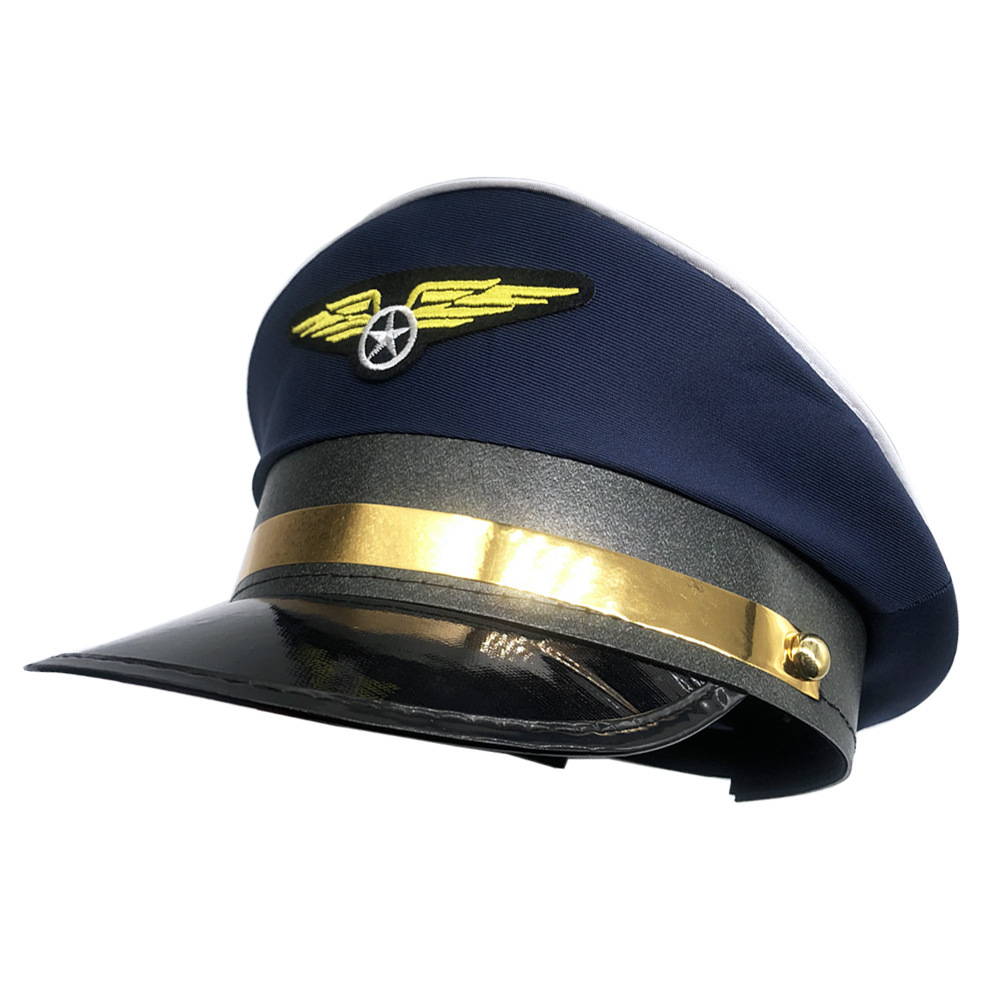 子供ハロウィンコスチューム航空機キャプテンの制服コスプレ帽子 - Kids Party Games のレビューと価格