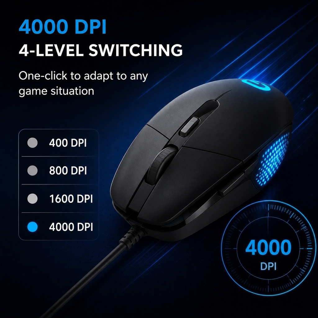 ロジクール G302 有線両利き用ゲーミングマウス 4000 - Party Games On Switch のレビューと価格