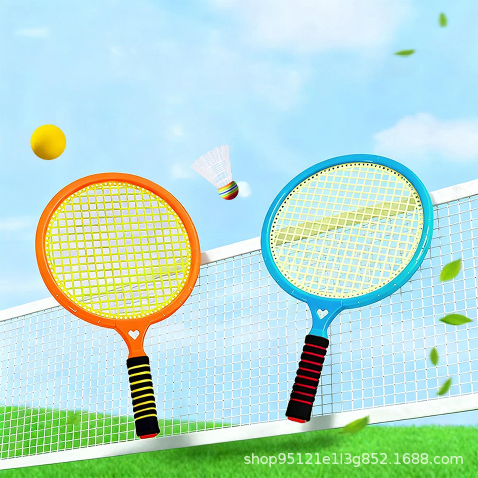 子供用バドミントンラケット子供用屋外テニスゲームバドミントン - Badminton Set Garden のレビューと価格