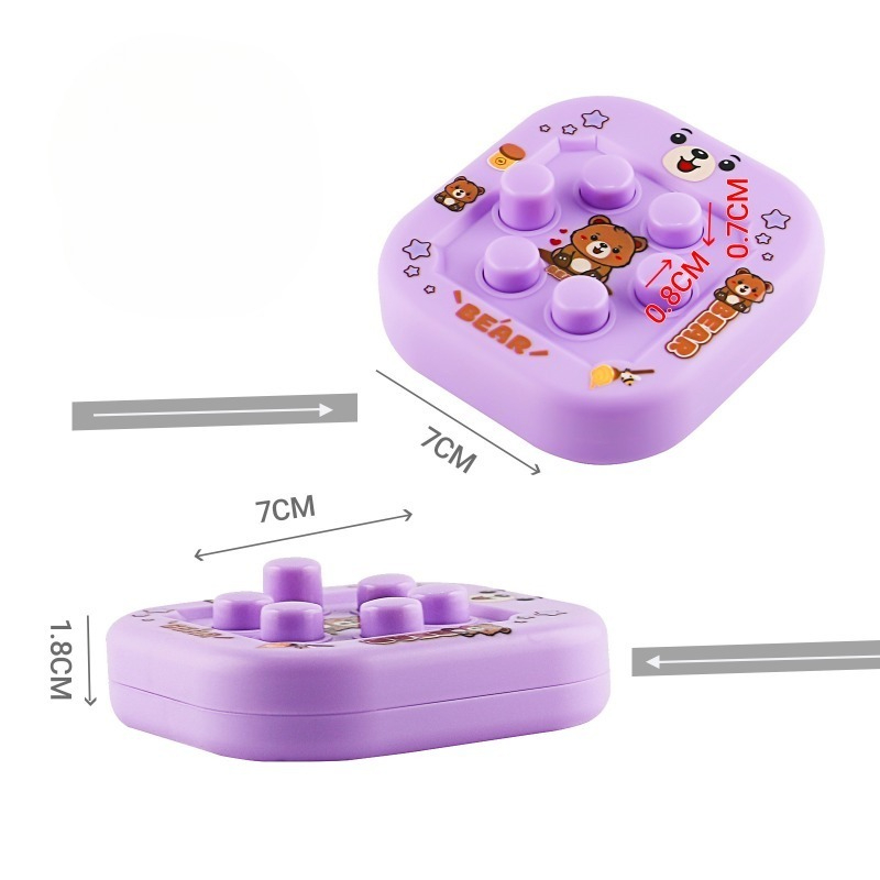 モグラ叩き漫画ハンドヘルドゲーム機、ストレス解消教育玩具、キ - Party Games Console のレビューと価格