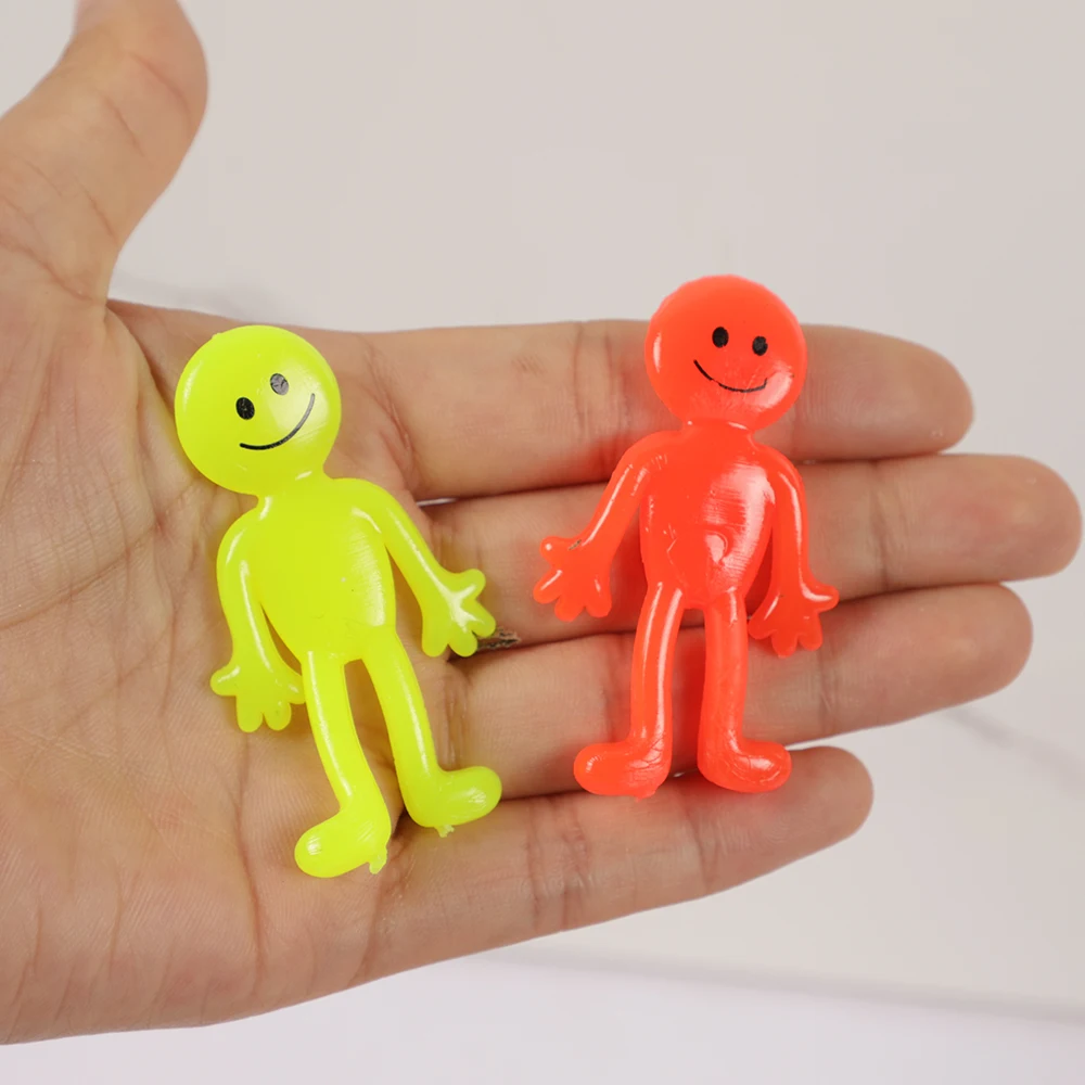 5-20個入り 楽しい粘着性のある伸縮性のある笑顔の小人ピン - Party Games Kids Birthday のレビューと価格